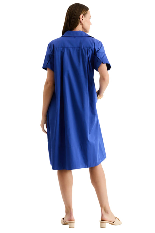 Addie Cotton Midi Shirtdress