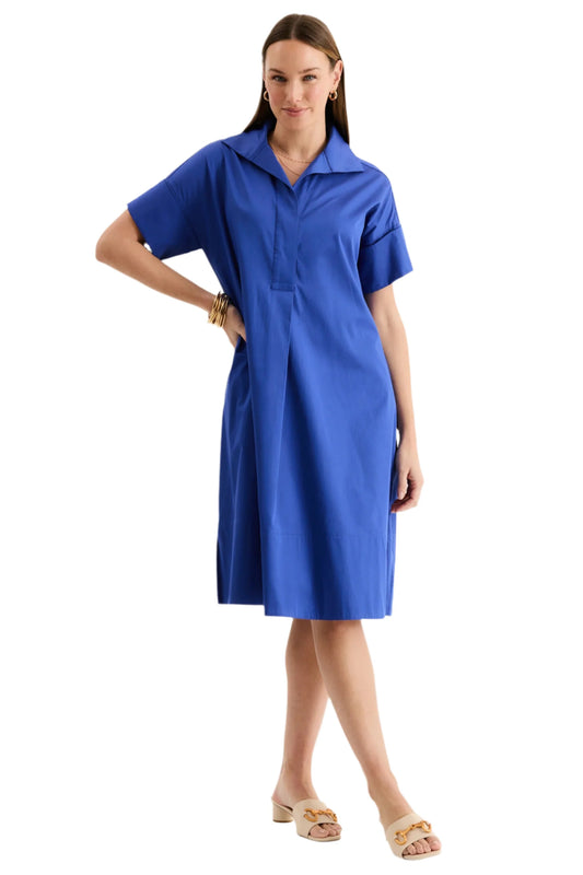 Addie Cotton Midi Shirtdress
