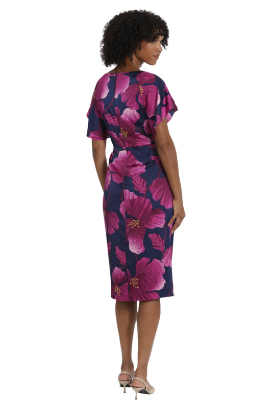 Alva Navy/Berry Dress