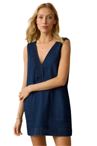 Azure Dress - Dusk Dive Wash