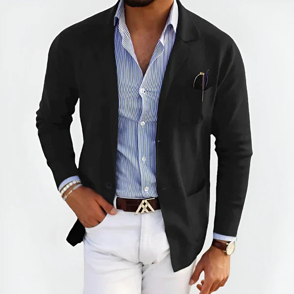 Benjamin - Sophisticated wrap cardigan