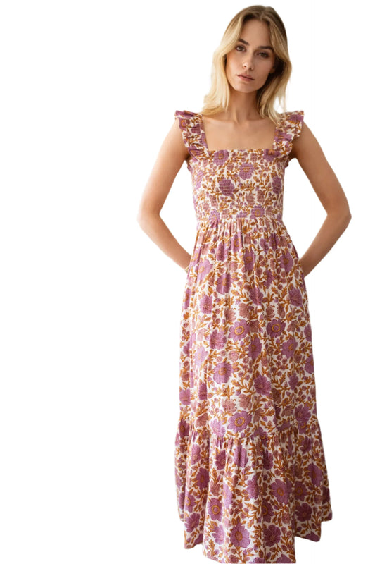 Sasco Dress - Lilac Orsay Floral