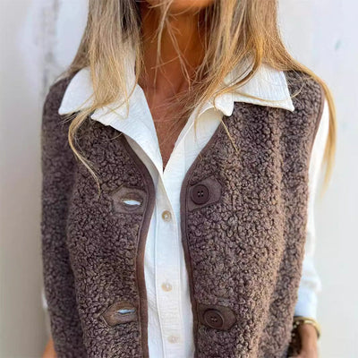 Autumn Button Down Short Warm Cardigan